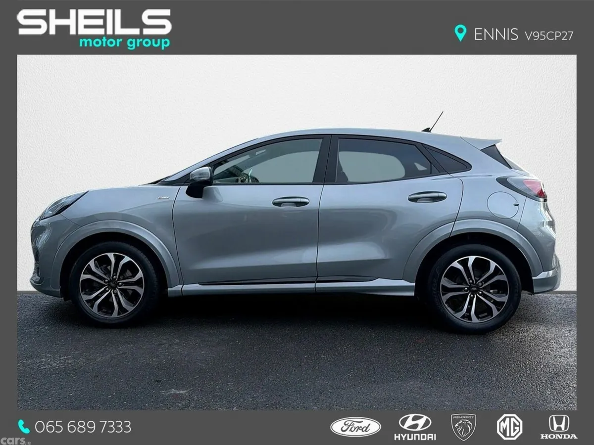 Ford Puma SUV, Petrol Hybrid, 2023, Grey