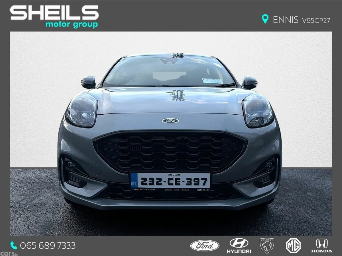 Ford Puma SUV, Petrol Hybrid, 2023, Grey
