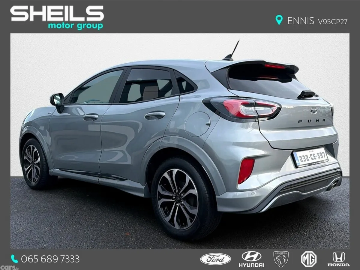 Ford Puma SUV, Petrol Hybrid, 2023, Grey