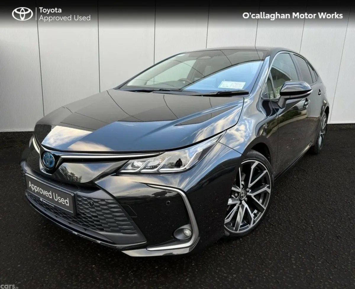Toyota Corolla Saloon, Petrol Hybrid, 2024, Black