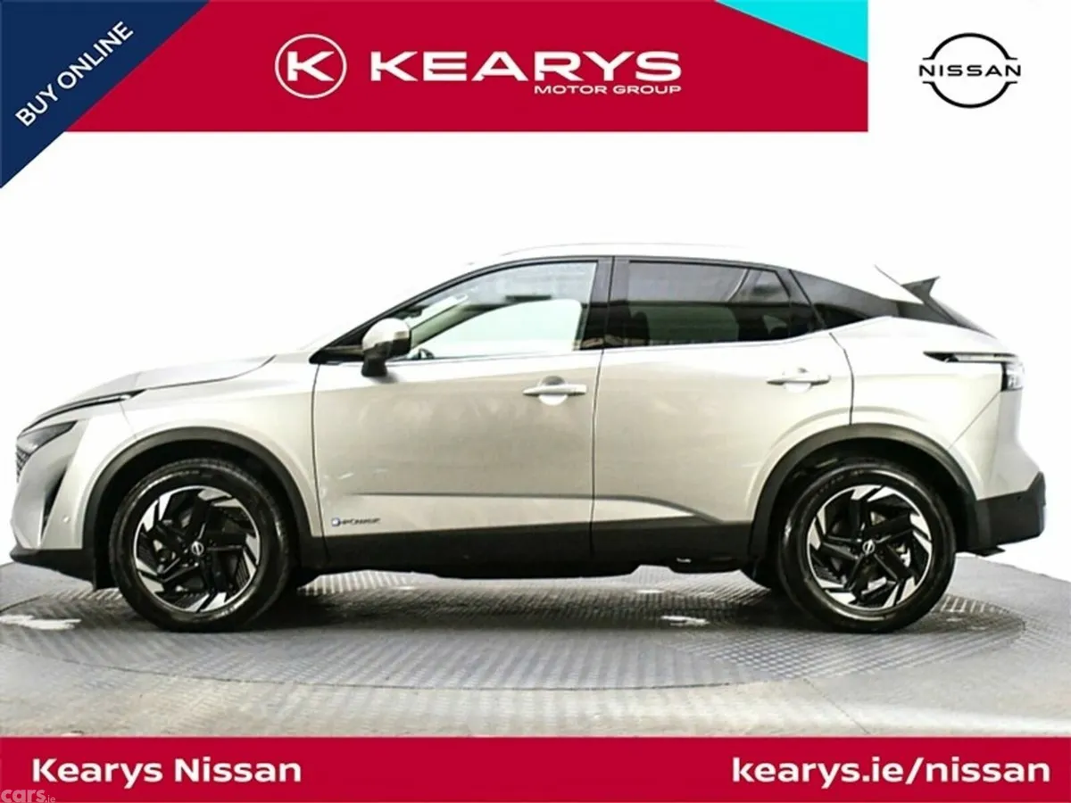 Nissan Qashqai SUV, Petrol Hybrid, 2025, Silver