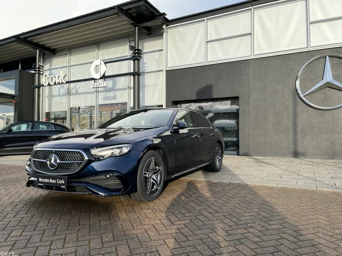 Mercedes-Benz E-Class Saloon, Petrol Hybrid, 2026, Blue