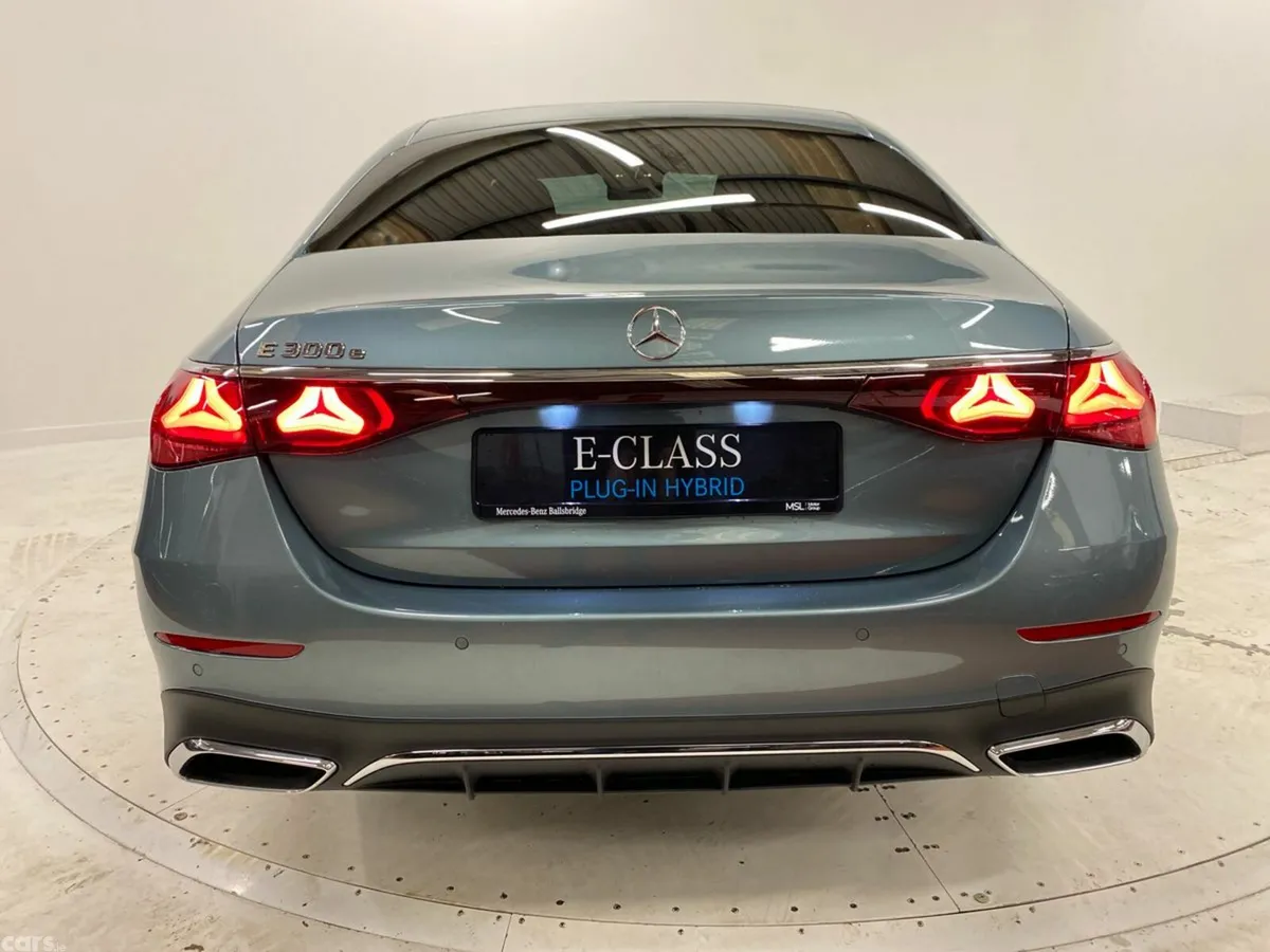 Mercedes-Benz E-Class Saloon, Petrol Plug-in Hybrid, 2026, Silver