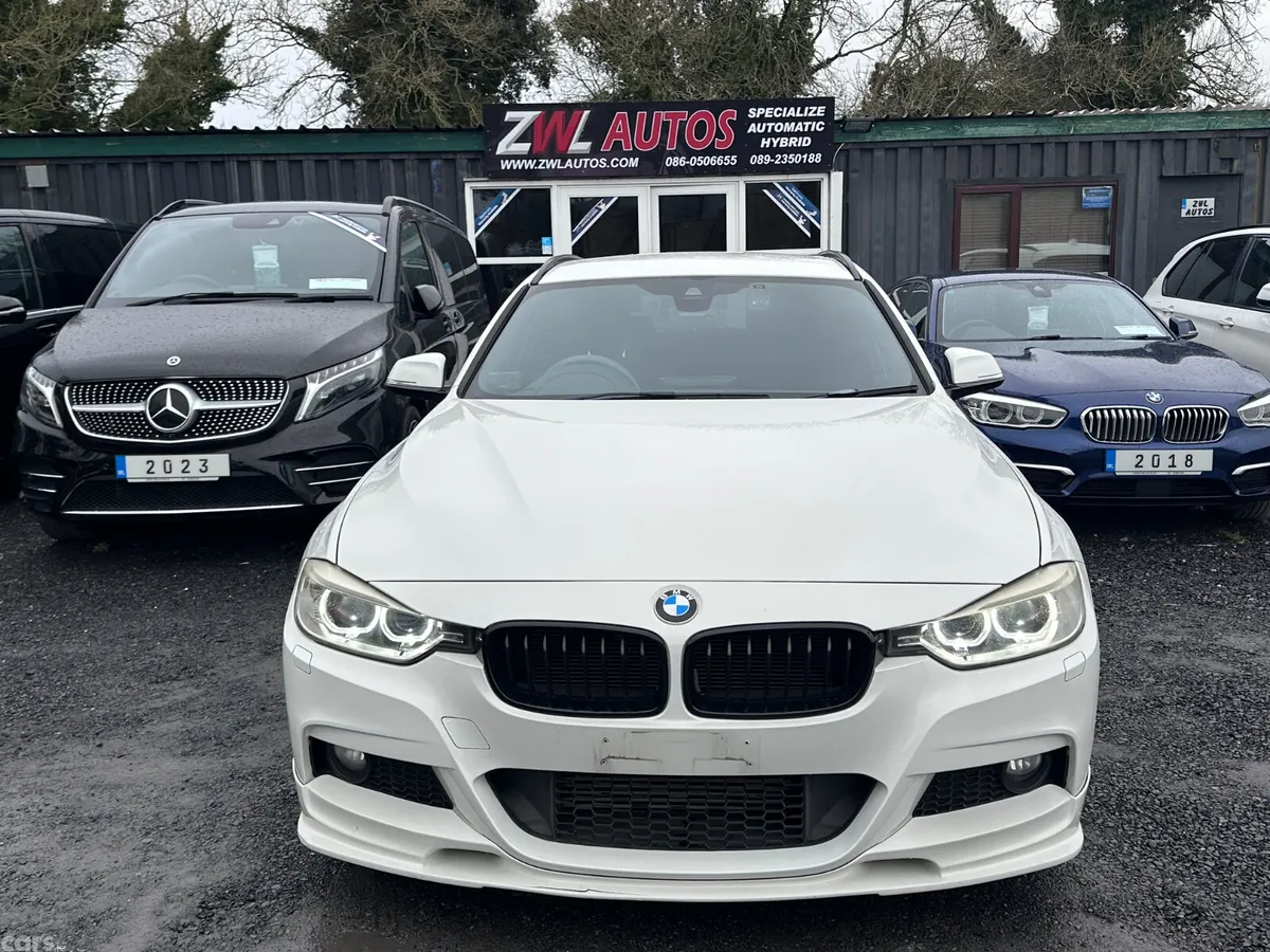BMW 3-Series Estate, Diesel, 2014, White