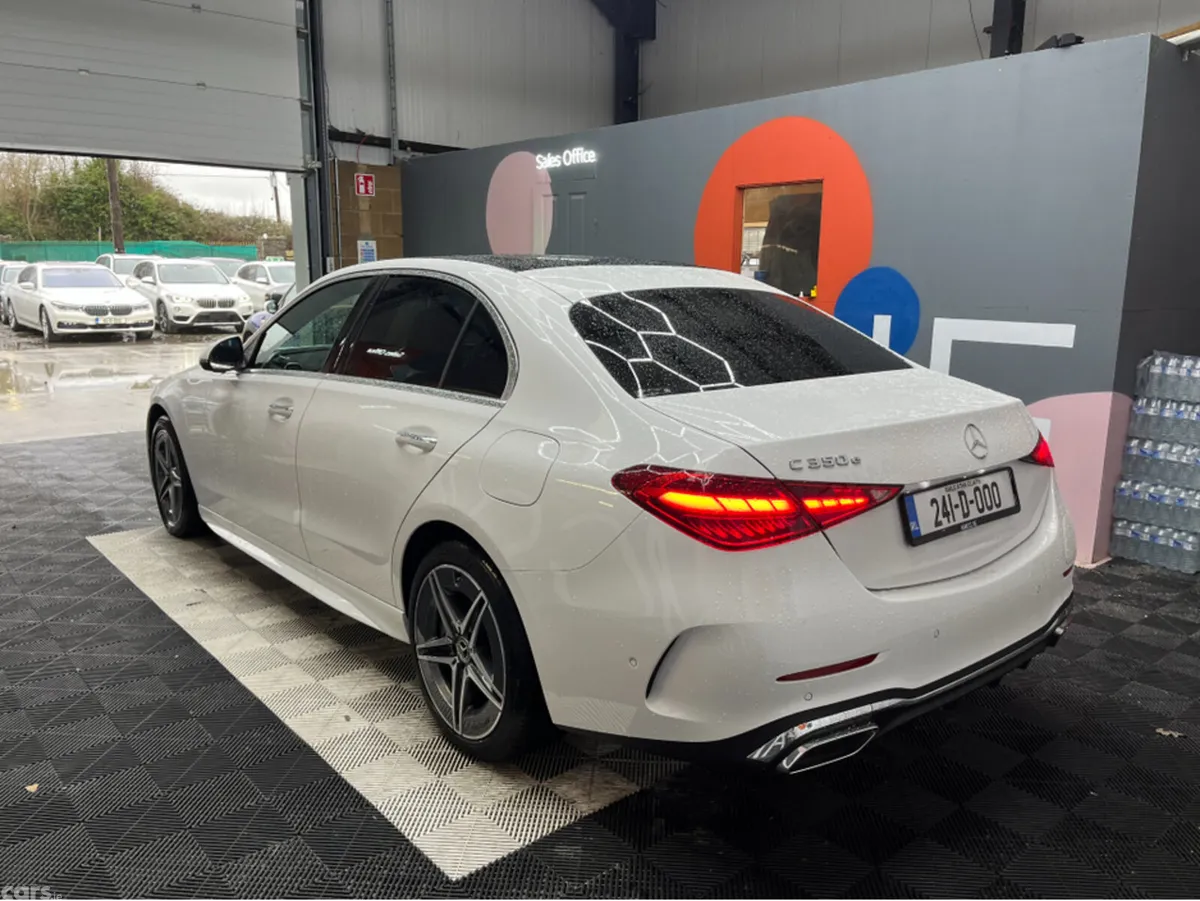 Mercedes-Benz C-Class Saloon, Petrol Plug-in Hybrid, 2024, White