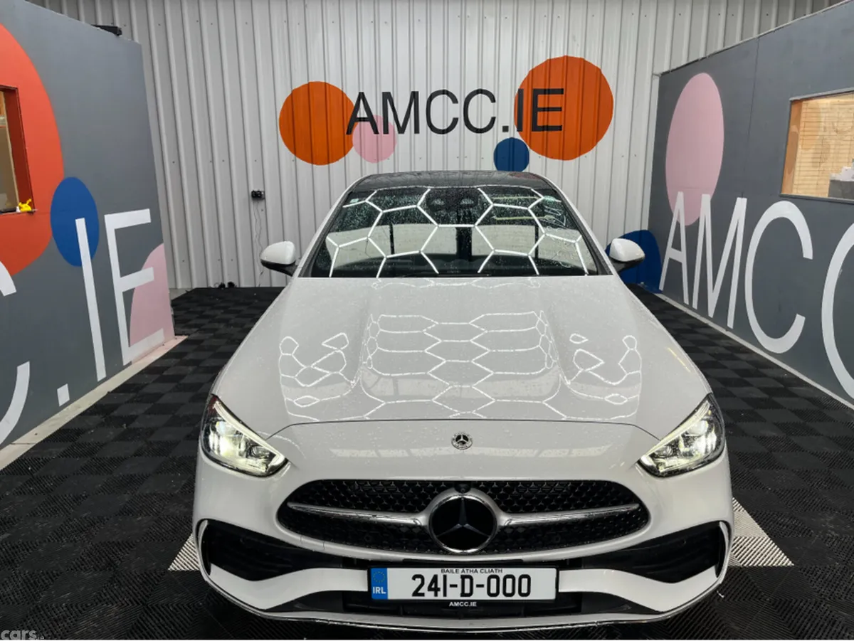 Mercedes-Benz C-Class Saloon, Petrol Plug-in Hybrid, 2024, White