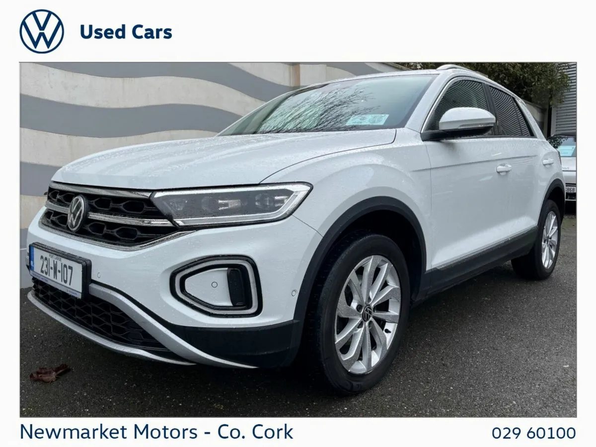 Volkswagen T-Roc SUV, Diesel, 2023, White