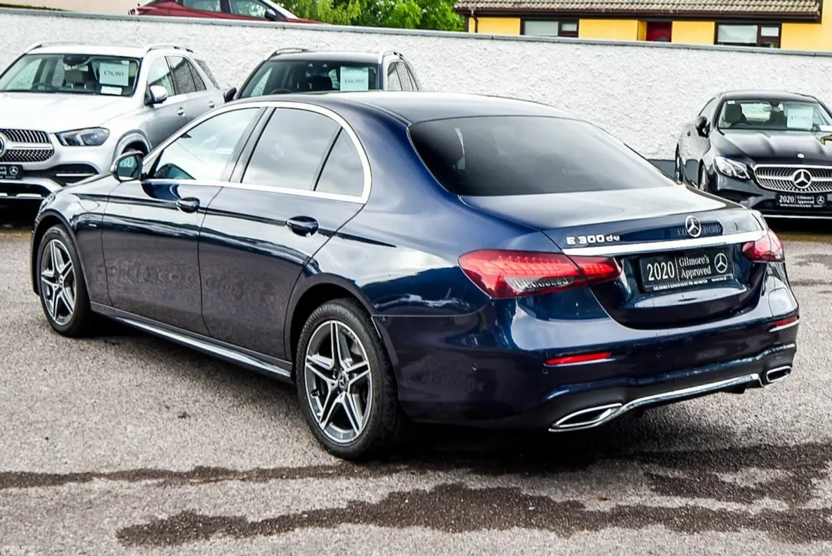 Mercedes-Benz E-Class Saloon, Diesel Plug-in Hybrid, 2020, Blue