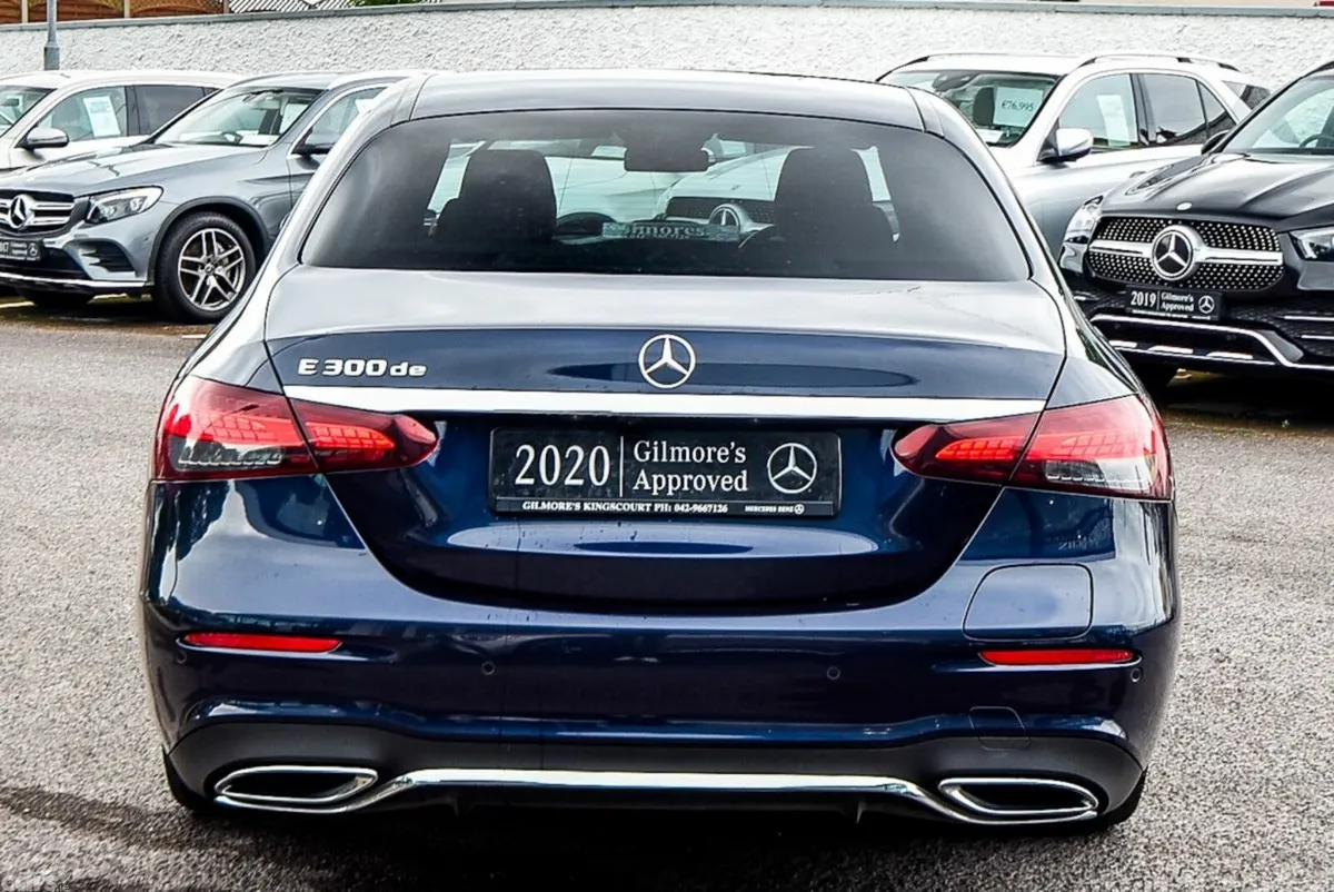 Mercedes-Benz E-Class Saloon, Diesel Plug-in Hybrid, 2020, Blue