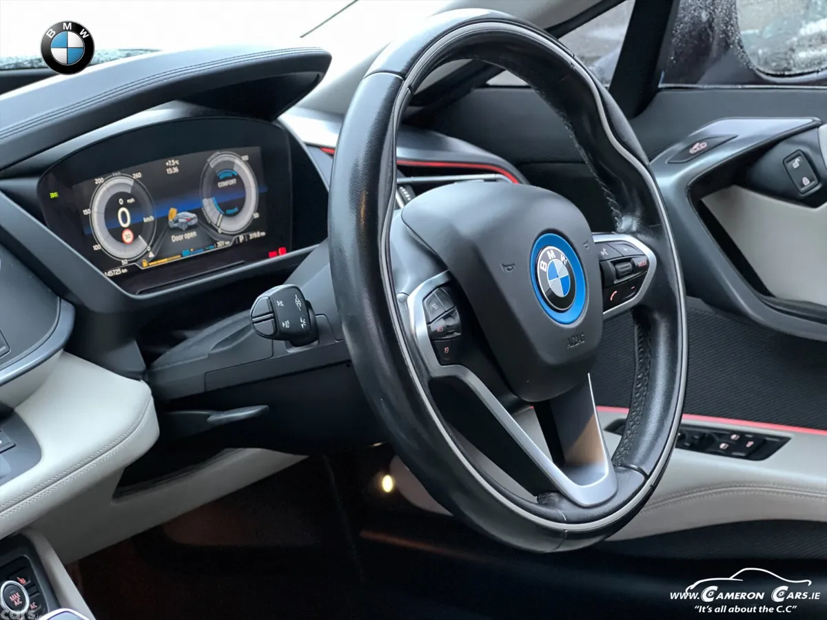 BMW i8 Coupe, Petrol Plug-in Hybrid, 2016, Silver