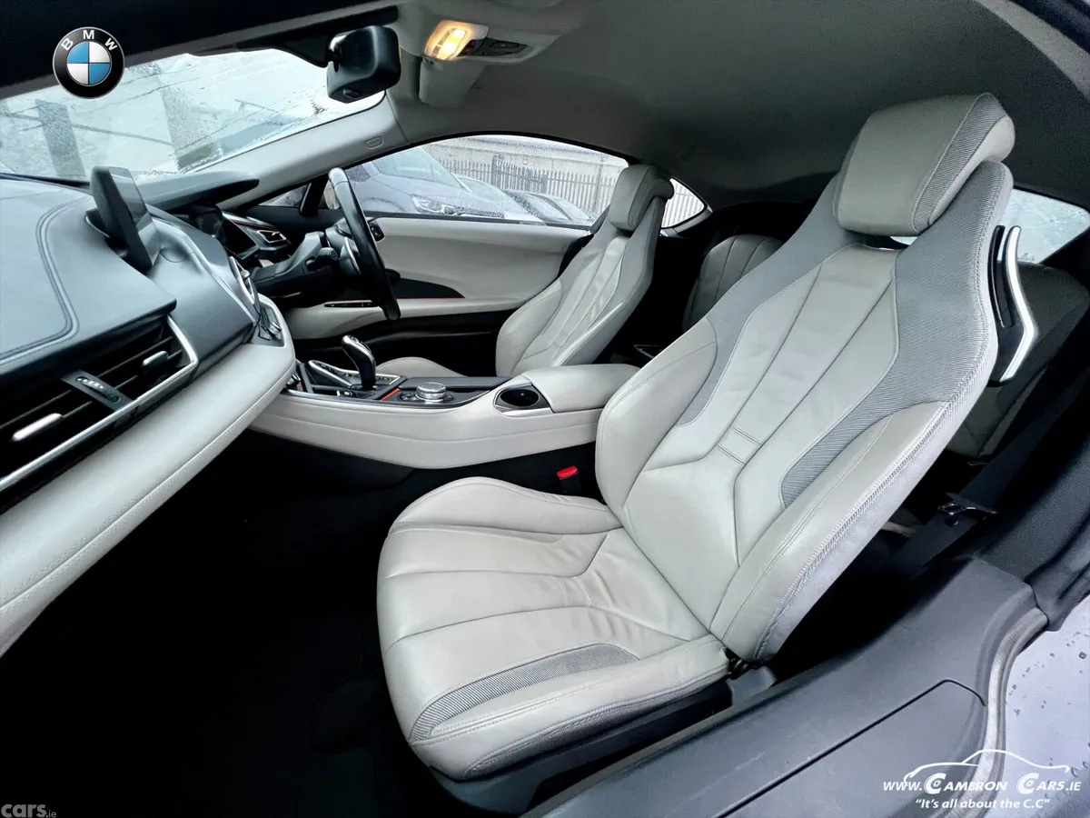 BMW i8 Coupe, Petrol Plug-in Hybrid, 2016, Silver