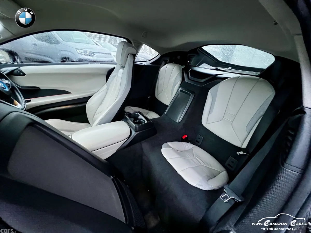 BMW i8 Coupe, Petrol Plug-in Hybrid, 2016, Silver