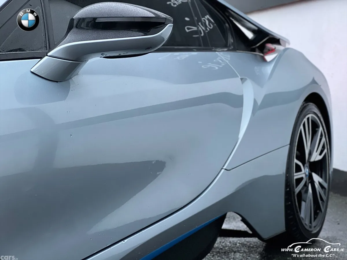 BMW i8 Coupe, Petrol Plug-in Hybrid, 2016, Silver