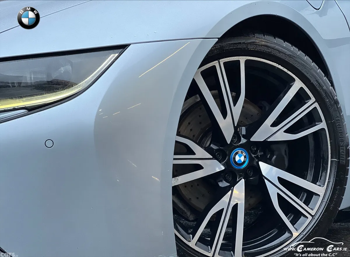 BMW i8 Coupe, Petrol Plug-in Hybrid, 2016, Silver