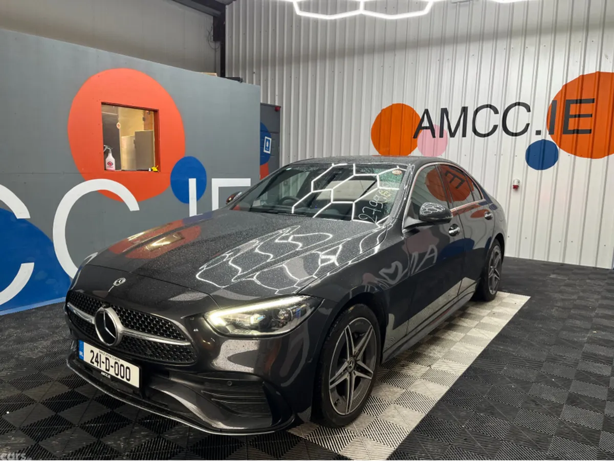 Mercedes-Benz C-Class Saloon, Petrol Plug-in Hybrid, 2024, Black