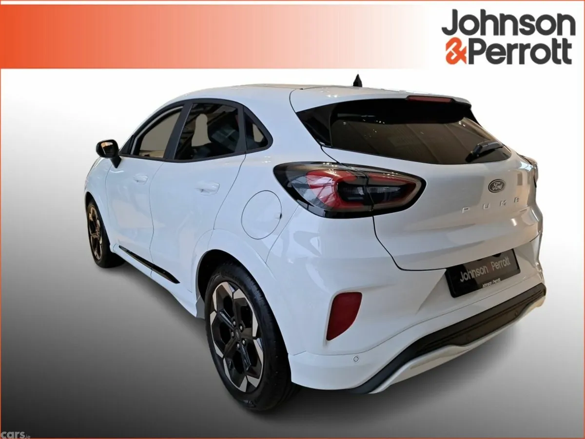Ford Puma SUV, Electric, 2027, White