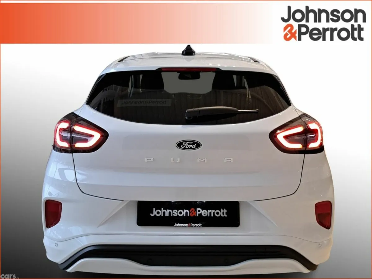 Ford Puma SUV, Electric, 2027, White