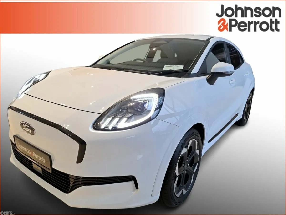 Ford Puma SUV, Electric, 2027, White