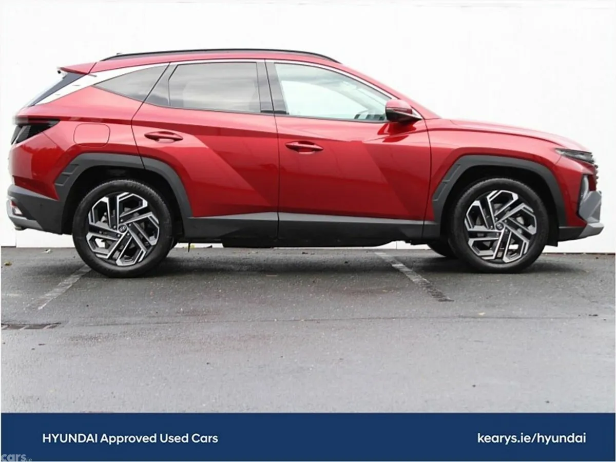 Hyundai Tucson SUV, Petrol Plug-in Hybrid, 2025, Red