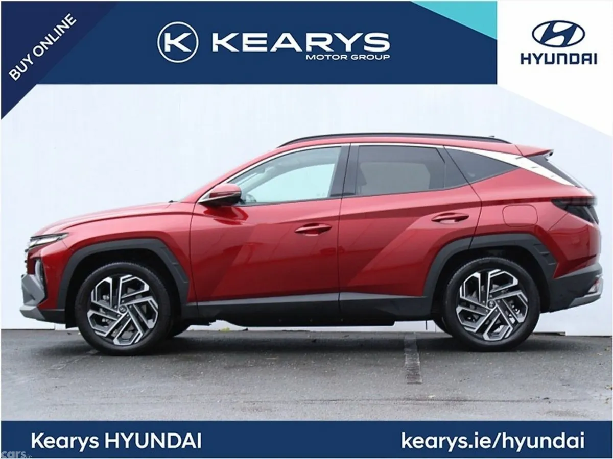 Hyundai Tucson SUV, Petrol Plug-in Hybrid, 2025, Red