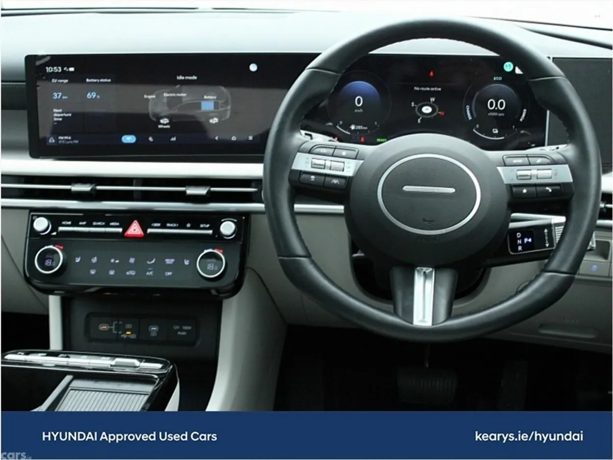 Hyundai Tucson SUV, Petrol Plug-in Hybrid, 2025, Red