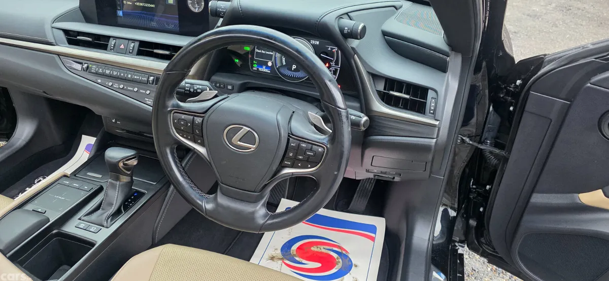 Lexus ES Saloon, Petrol Hybrid, 2020, Black