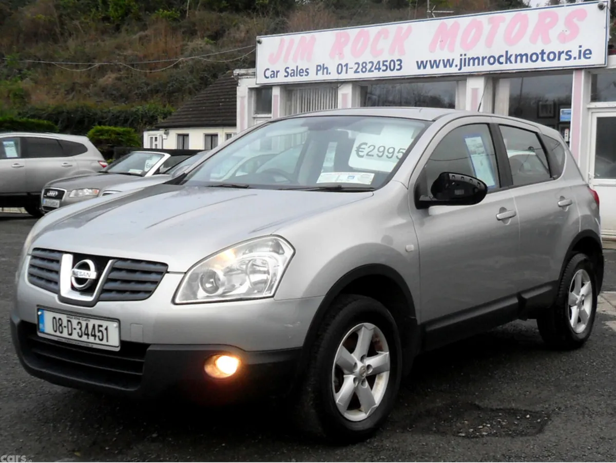 Nissan Qashqai Hatchback, Petrol, 2008, Silver
