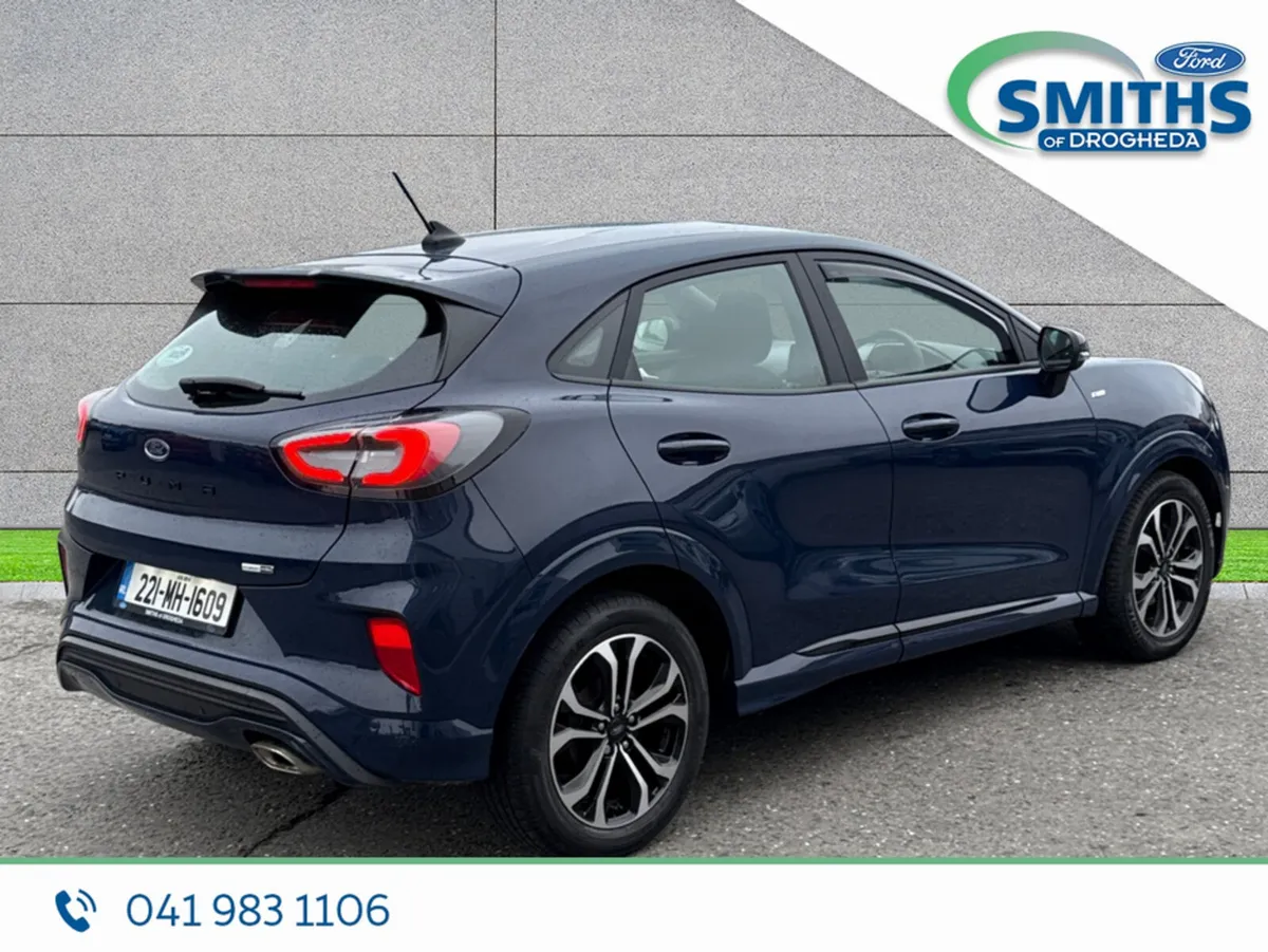 Ford Puma MPV, Petrol Hybrid, 2022, Blue