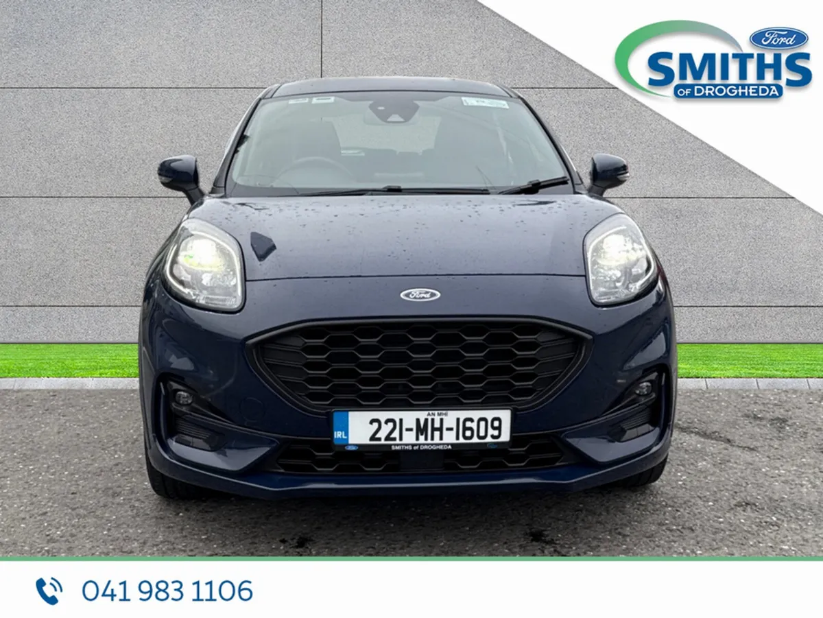 Ford Puma MPV, Petrol Hybrid, 2022, Blue