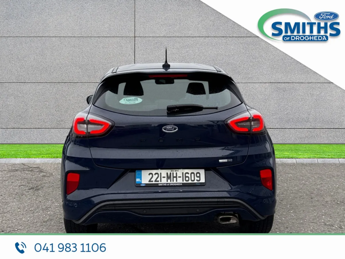 Ford Puma MPV, Petrol Hybrid, 2022, Blue