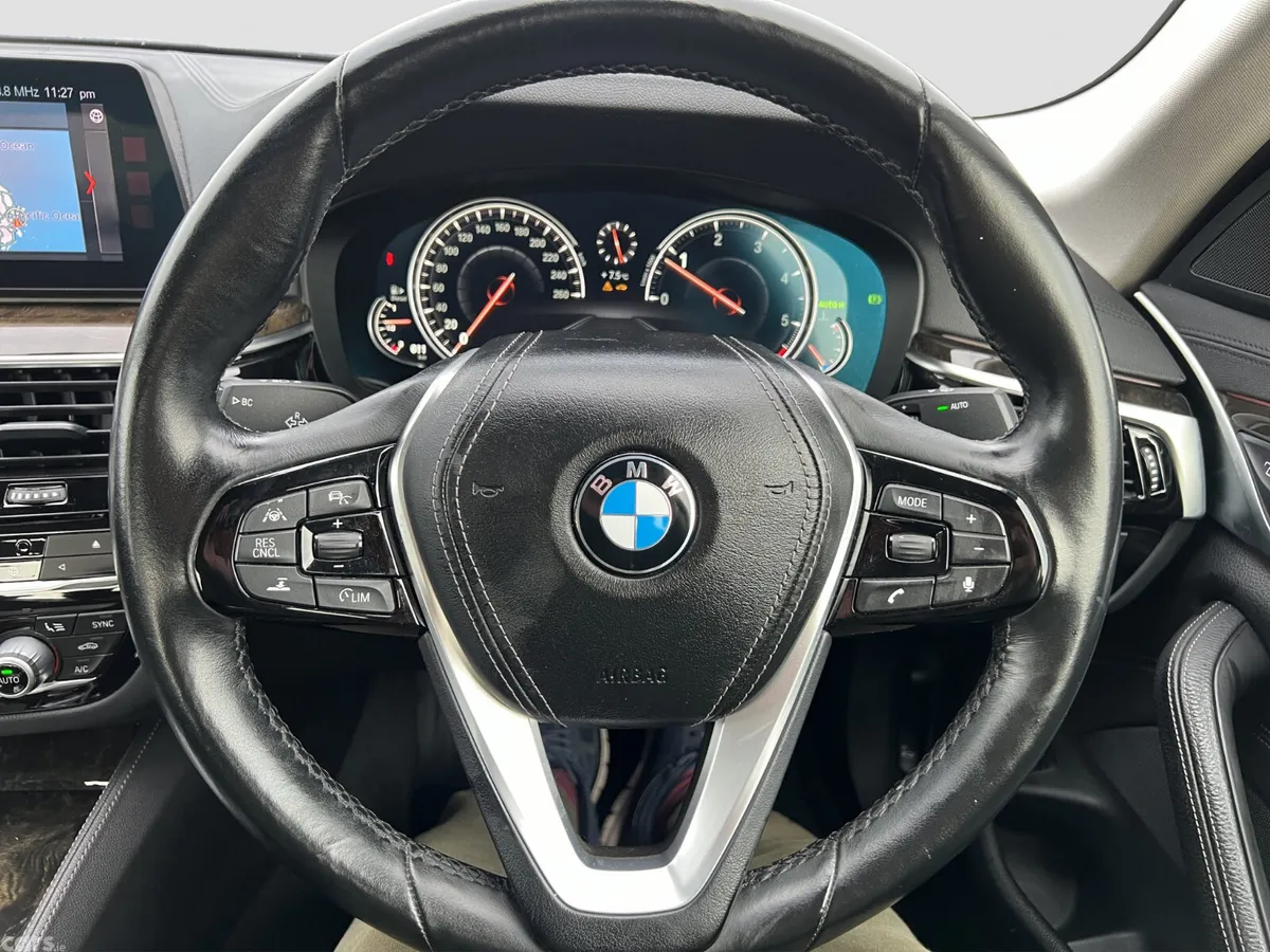 BMW 5-Series Saloon, Diesel, 2017, Blue