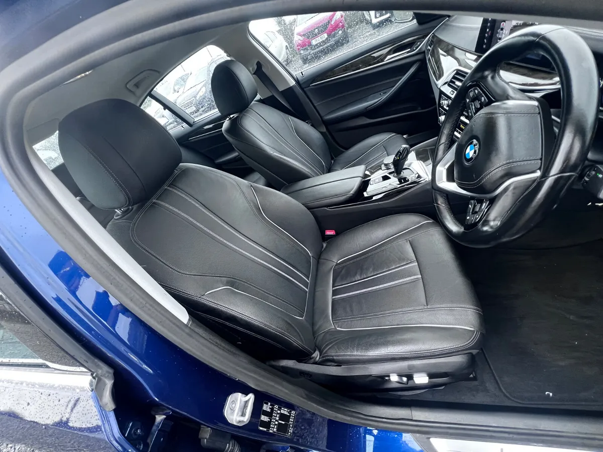 BMW 5-Series Saloon, Diesel, 2017, Blue