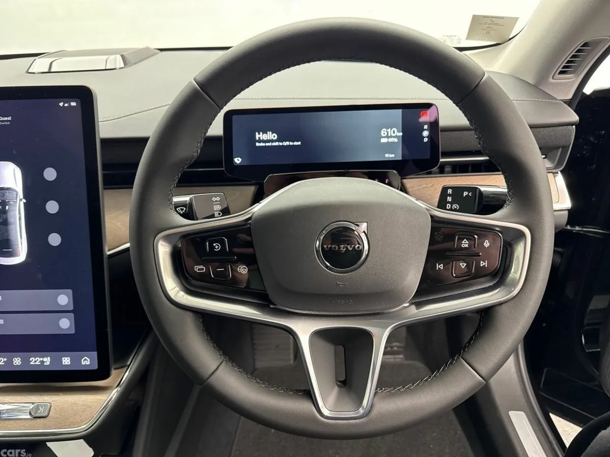 Volvo ES90 Saloon, Electric, 2027, Black