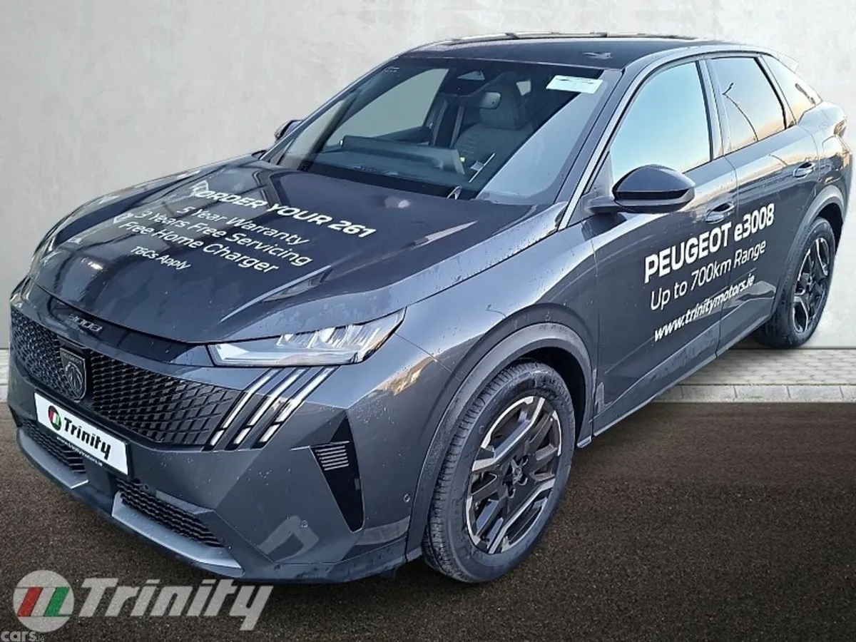 Peugeot 3008 SUV, Electric, 2026, Grey