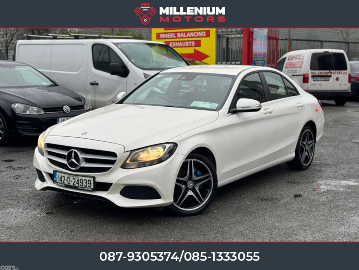 Mercedes-Benz C-Class Saloon, Diesel, 2014, White