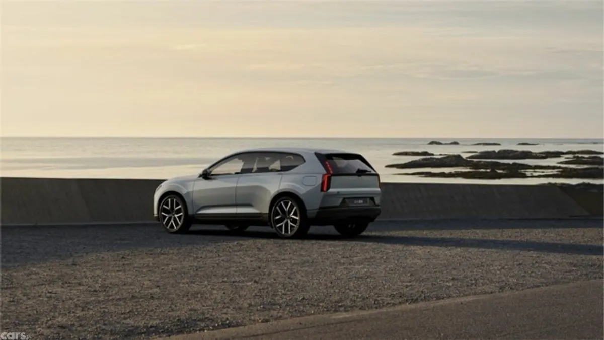 Volvo EX60 SUV, Electric, 2027, Grey