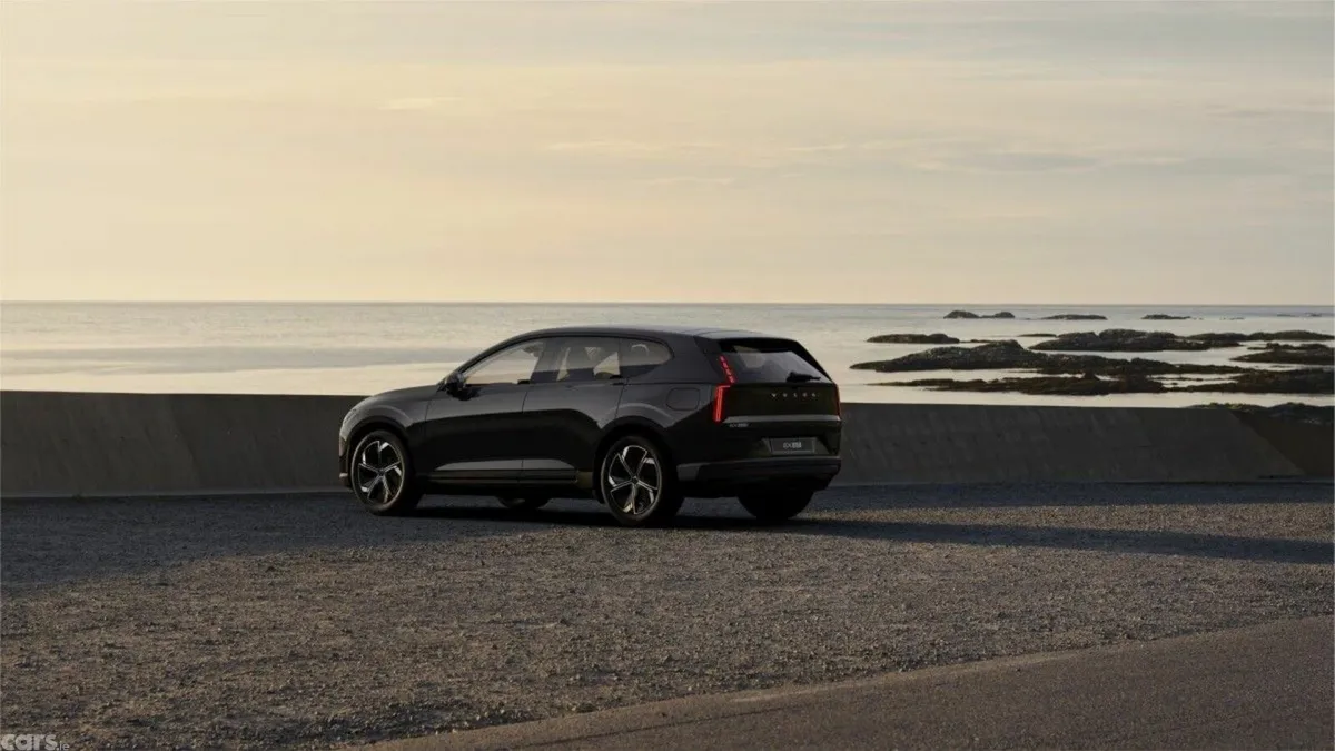 Volvo EX60 SUV, Electric, 2027, Black