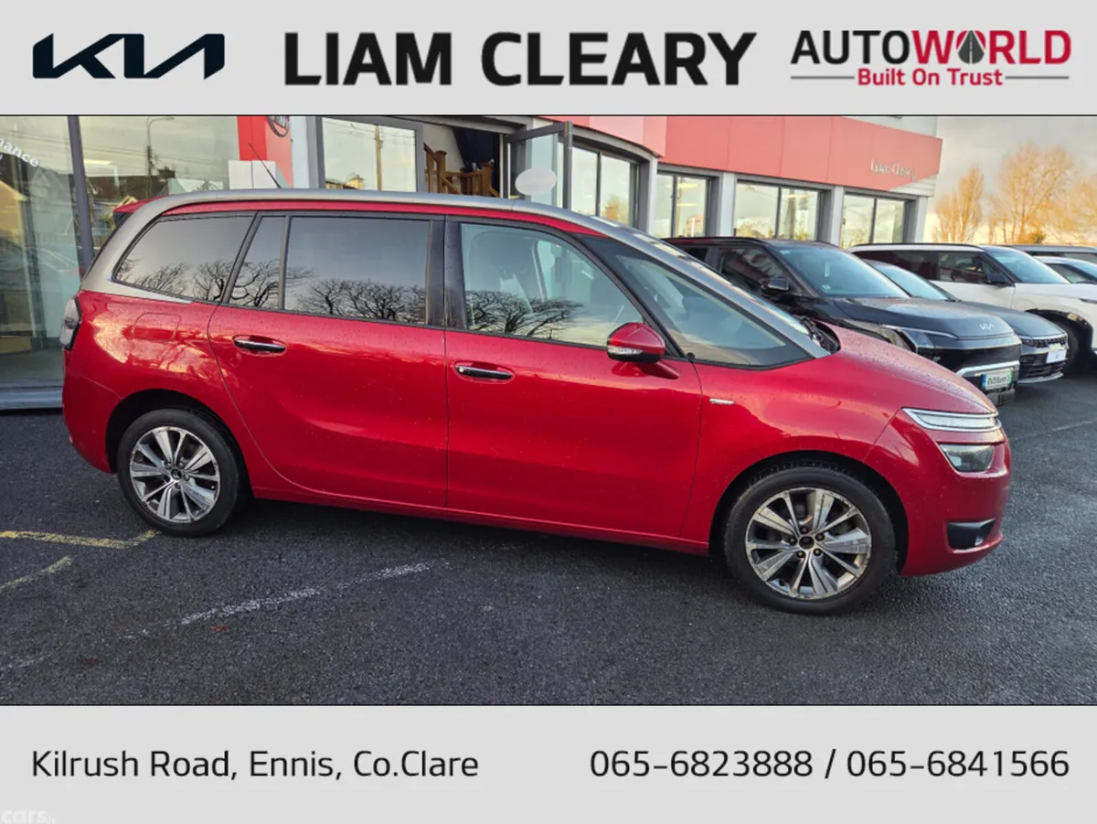 Citroen Grand C4 Picasso MPV, Diesel, 2015, Red