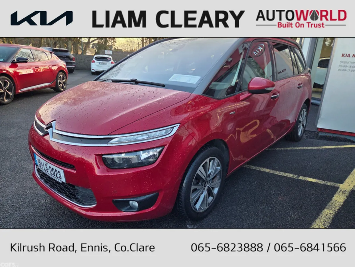 Citroen Grand C4 Picasso MPV, Diesel, 2015, Red