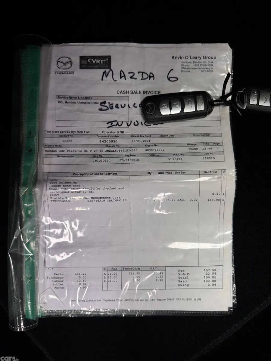 Mazda Mazda6 Saloon, Diesel, 2018, Blue
