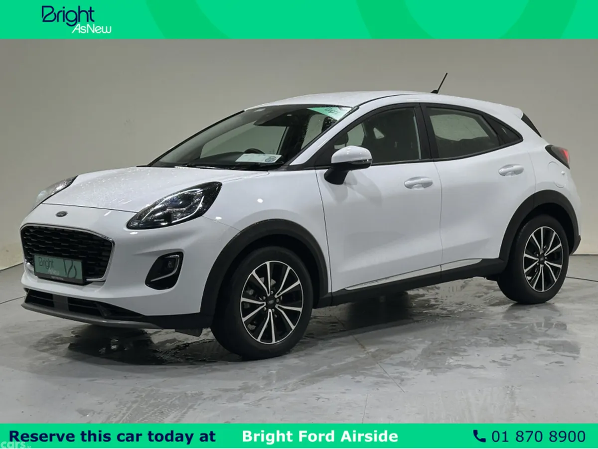 Ford Puma MPV, Petrol Hybrid, 2023, White
