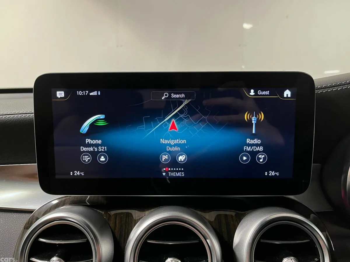 Mercedes-Benz GLC SUV, Diesel Plug-in Hybrid, 2022, Black