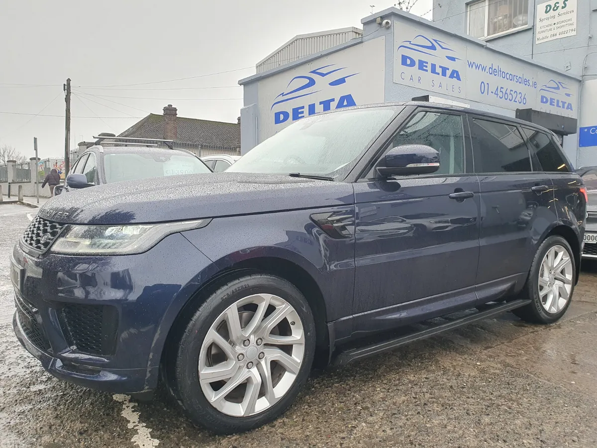 Land Rover Range Rover Sport SUV, Diesel, 2019, Blue