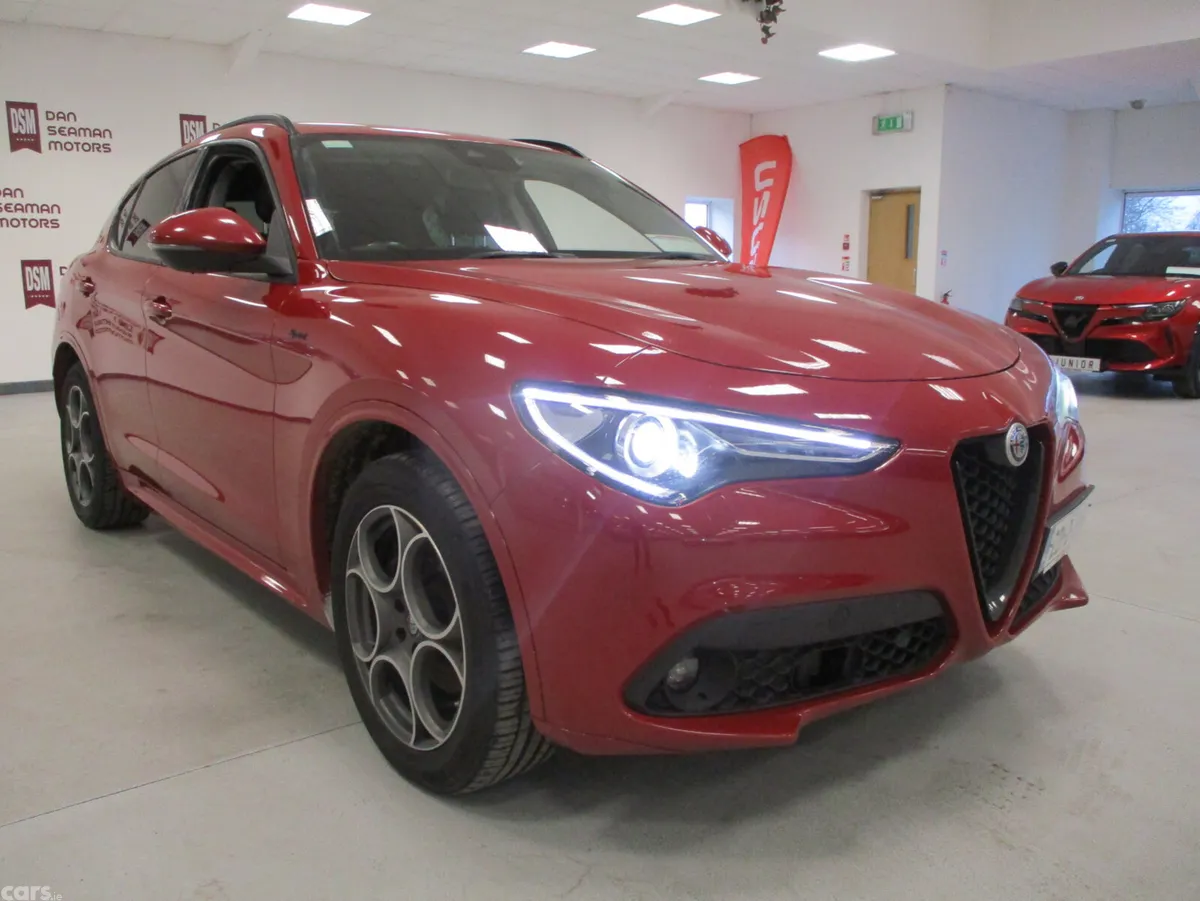 Alfa Romeo Stelvio SUV, Diesel, 2021, Red
