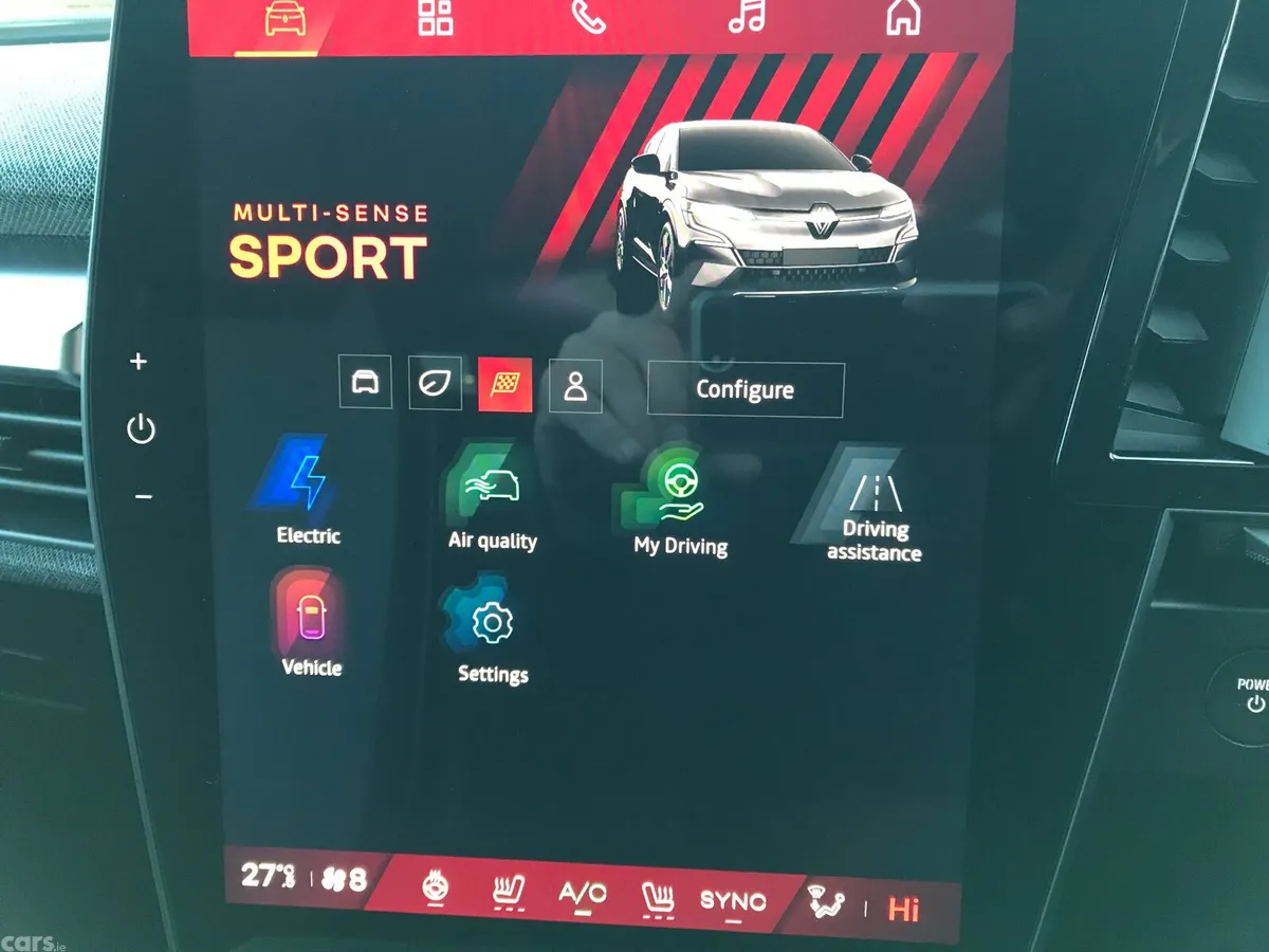 Renault Megane E-Tech Hatchback, Electric, 2026, Grey