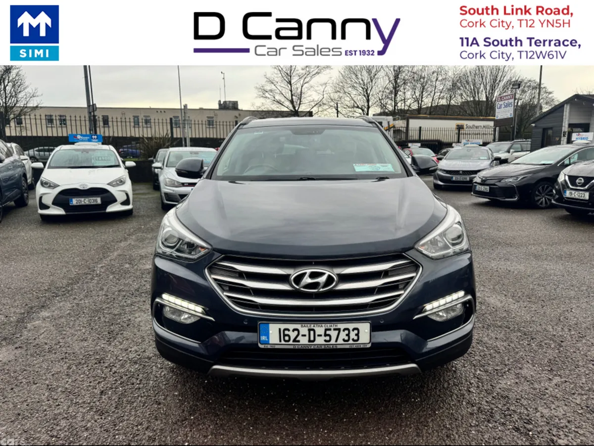 Hyundai Santa Fe Estate, Diesel, 2016, Blue