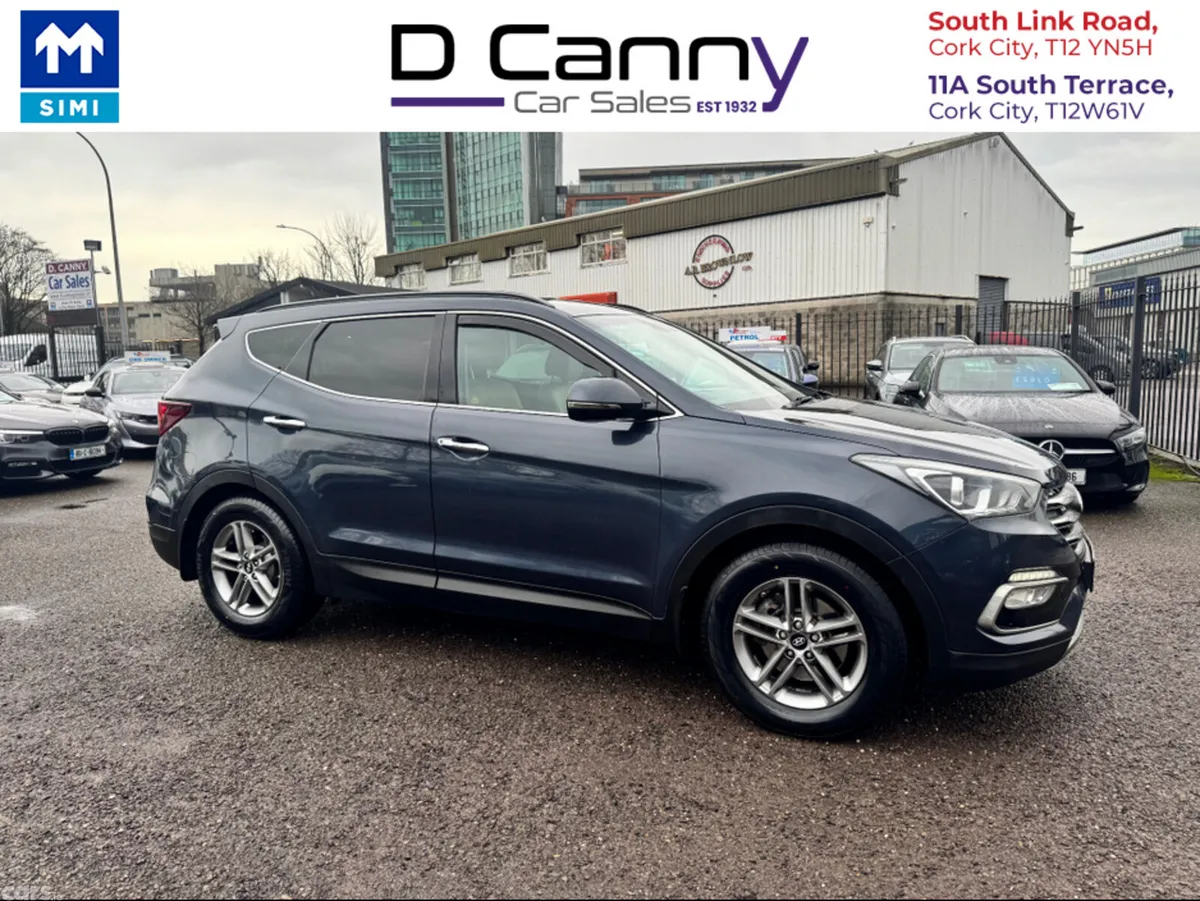 Hyundai Santa Fe Estate, Diesel, 2016, Blue
