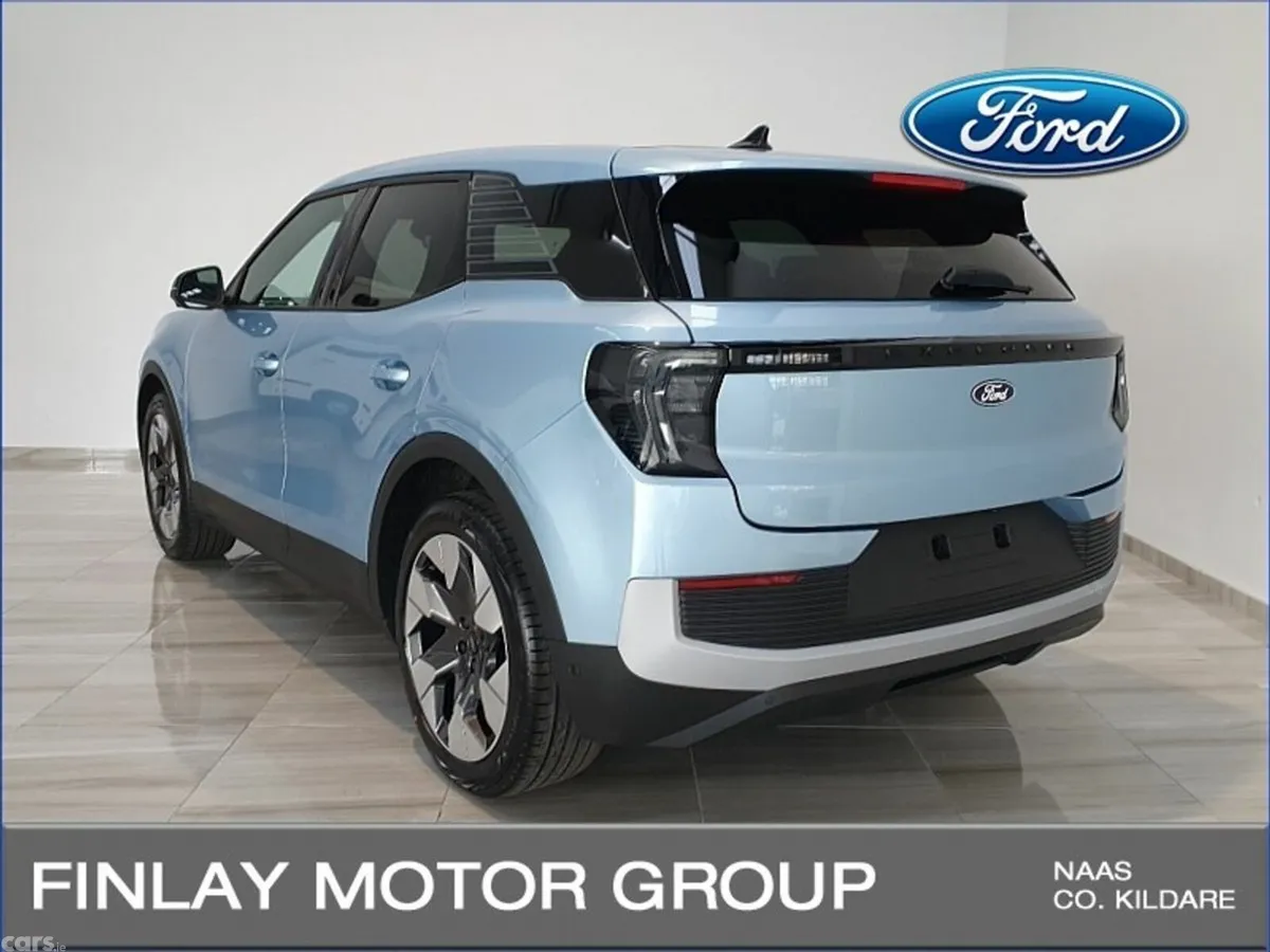 Ford Explorer SUV, Electric, 2027, Blue