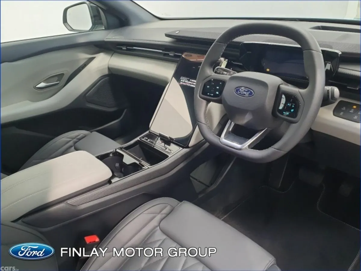 Ford Explorer SUV, Electric, 2027, Blue