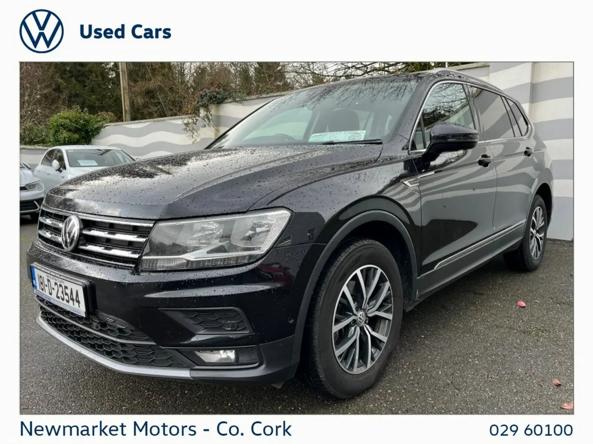 Volkswagen Tiguan Allspace SUV, Diesel, 2018, Black